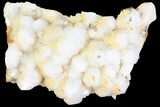 Milky Quartz Cluster With Iron Oxide - Diamond Hill, SC #81313-1
